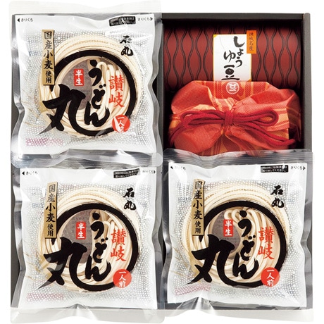 【ネット決済】石丸製麺 国産半生讃岐うどん「うどん丸」 UG-3