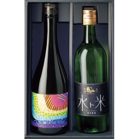 【ネット決済】本家松浦酒造 鳴門鯛 ワイングラスでおいしい純米酒セット