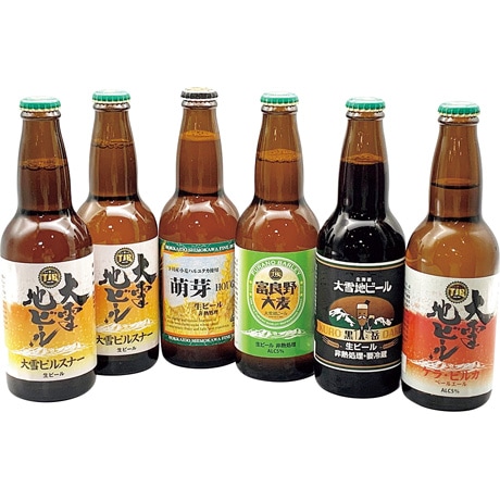 【ネット決済】大雪地ビール 大雪地ビールバライティセット TJBV6S