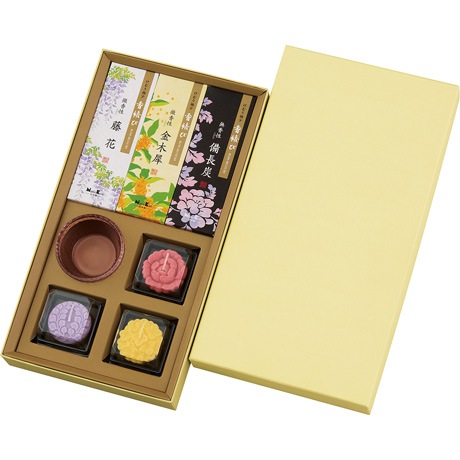 【ネット決済】日本香堂 香結び進物浮きローソクセット