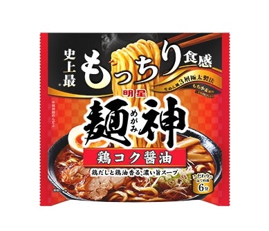 明星 麺神 鶏コク醤油 115g まとめ買い(×10)|4902881056908(tc)(012956)