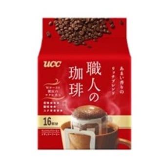 UCC 職人の珈琲 DP あまい香りのリッチ 16P まとめ買い(×6)|4901201157424(tc)(011907)