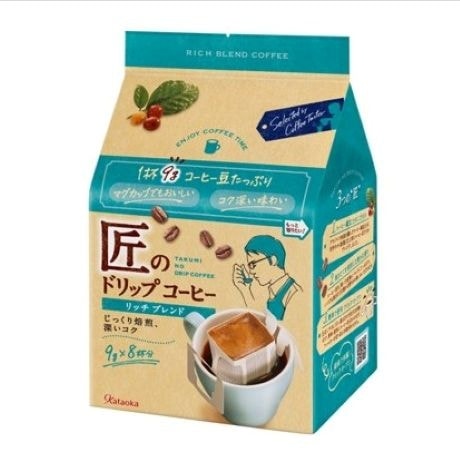 【限定クーポン対象商品】◆匠のドリップコーヒー リッチブレンド 80g まとめ買い(×6)|4901305423616(tc)(012956)