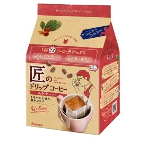 【限定クーポン対象商品】◆匠のドリップコーヒー モカブレンド 80g まとめ買い(×6)|4901305423623(tc)(012956)