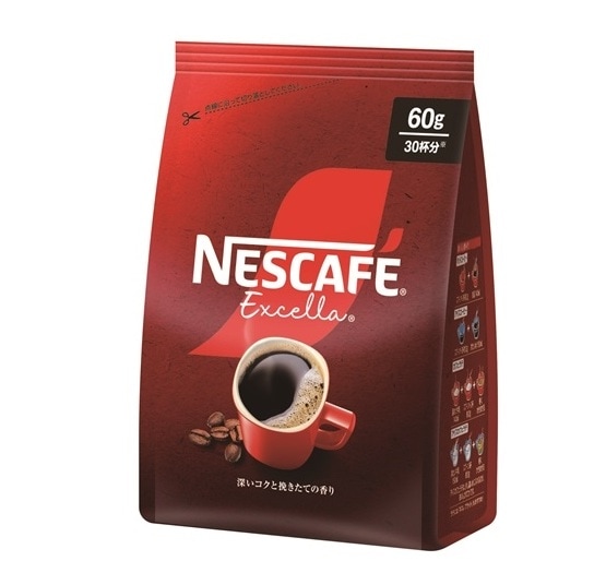 ネスレ エクセラ つめかえ用袋 60g まとめ買い(×12)|4902201444798(tc)(011020)