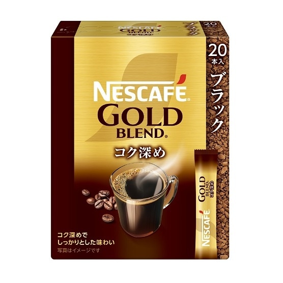 ネスレ ゴールドブレンド コク深め ブラック 20本 まとめ買い(×6)|4902201444866(tc)(011020)
