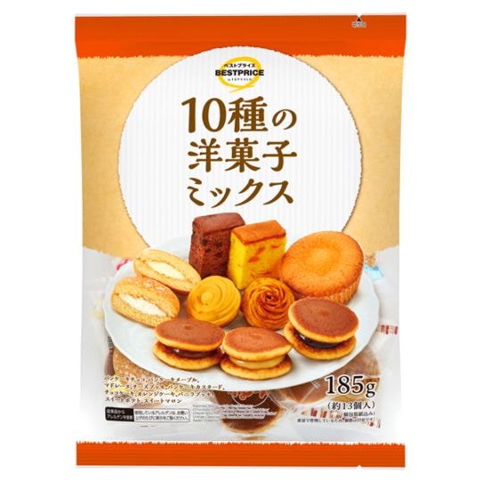 BP 10種の洋菓子ミックス 185g まとめ買い(×12)|4549414668445(tc)(426980)
