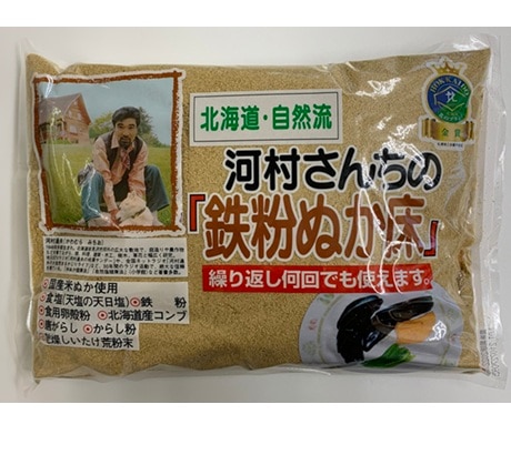 中村 河村さんちの鉄粉 ぬか床 1kg まとめ買い(×6)|4975825999623(tc)(007392)