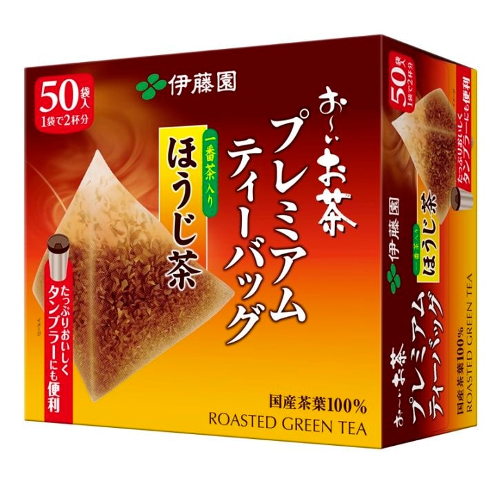 ◆伊藤園 プレミアムティーバッグほうじ茶 1.8g×50 まとめ買い(×2)|4901085147344(tc)(007175)