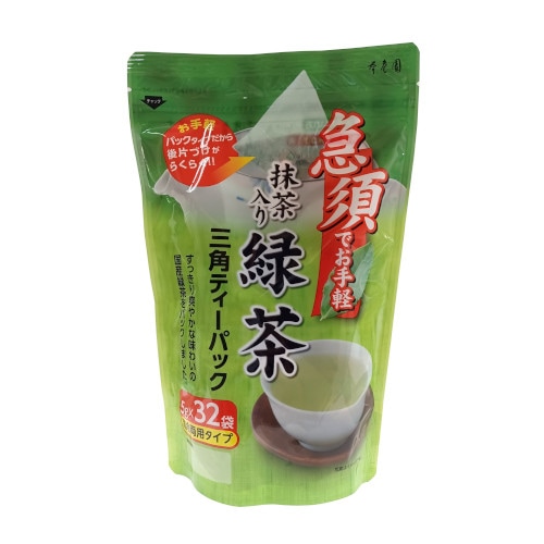 寿老園 急須用抹茶入り緑茶TP 32袋 まとめ買い(×5)|4901607360107(tc)(015626)