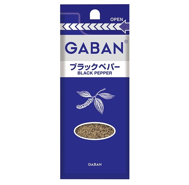 ギャバン ブラックペパー袋スリム 18g まとめ買い(×10)|0000045104398(tc)(011020)