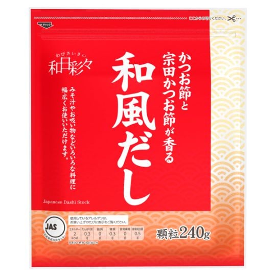 CB和風だし 顆粒 袋 240g まとめ買い(×20)|4901810785452(tc)(426980)