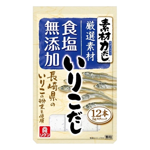 リケン 素材力だし いりこだし 5g×12 まとめ買い(×5)|4903307718127(tc)(012956)