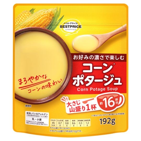 BP お好みの濃さで楽しむコーンポタージュ 192g まとめ買い(×10)|4549414660708(tc)(426980)