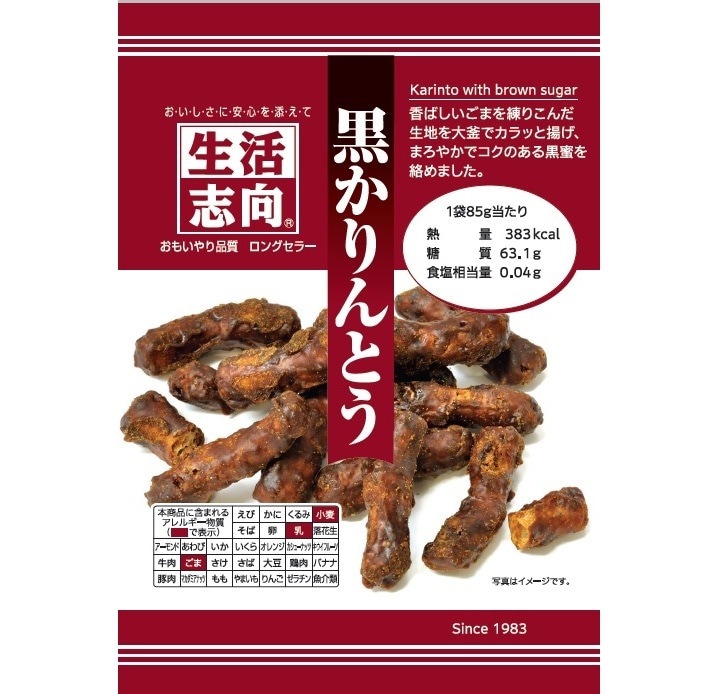 三菱食品 生活志向 黒かりんとう 85g まとめ買い(×16)|4901625316650(tc)(049840)