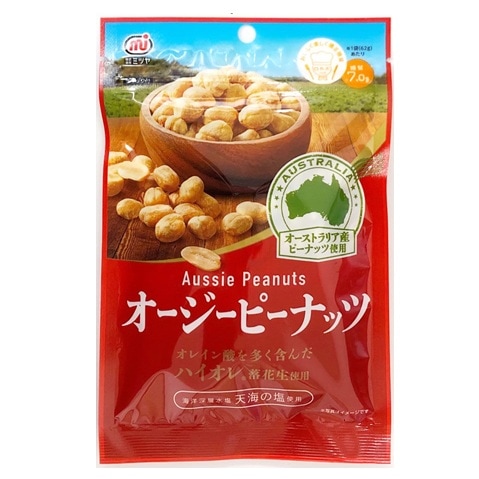 ミツヤ オージーピーナッツ 62g まとめ買い(×12)|4902483040848(tc)(049840)