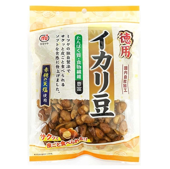 ミツヤ 徳用 イカリ豆 220g まとめ買い(×15)|4902483041012(tc)(049840)