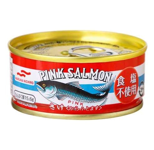 マルハニチロ さけ水煮 食塩不使用 90g まとめ買い(×6)|4901901009979(tc)(012956)