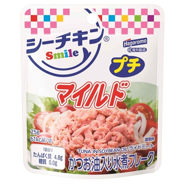 はごろも シーチキンSmileプチ マイルド 25g まとめ買い(×12)|4902560022613(tc)(012956)