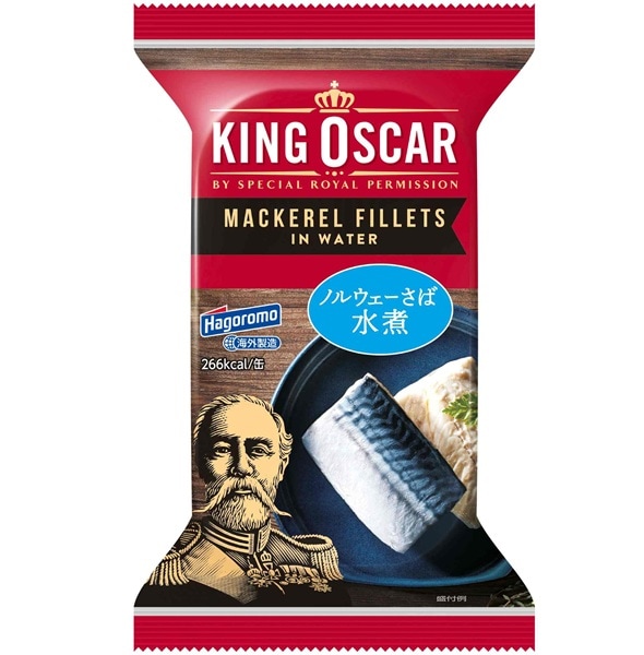 ◆はごろも キングオスカー ノルウェーさば水煮 110g まとめ買い(×12)|4902560241755(tc)(012956)
