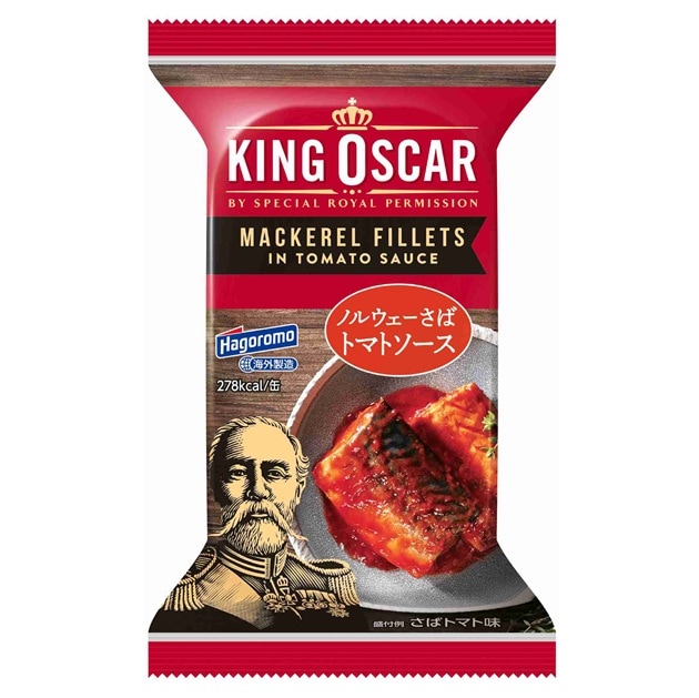 ◆はごろも キングオスカー ノルウェーさばトマト 110g まとめ買い(×12)|4902560241762(tc)(012956)