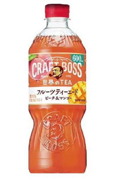 ◆【送料込み※一部地域除く】サントリー クラフトボス フルーツティーエード 600ml まとめ買い(×24)|4901777430969(tc)(011907)