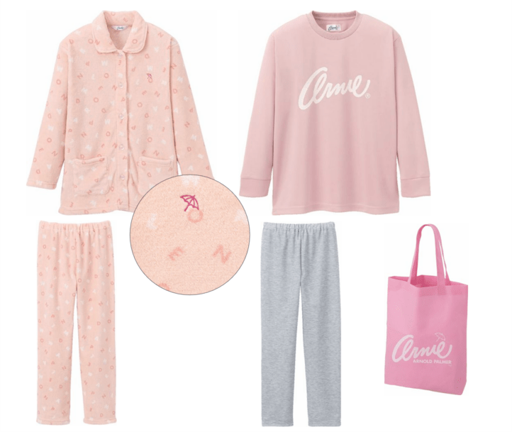 【ネット決済】婦人 「アーニー」 パジャマ福袋 ピンク Ｍ寸
