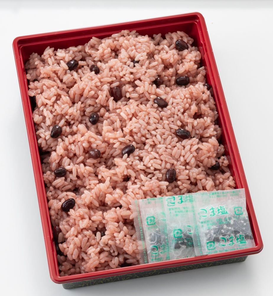 【当日支払】せいろ蒸し赤飯　特大（520g）