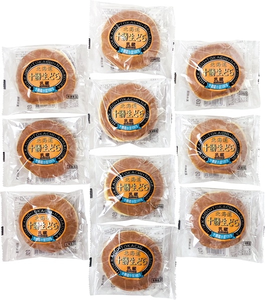 乳蔵 北海道十勝生どら７０ｇ×１０個 440219