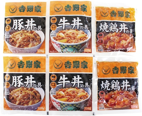 吉野家 いろいろ丼セット YO-6