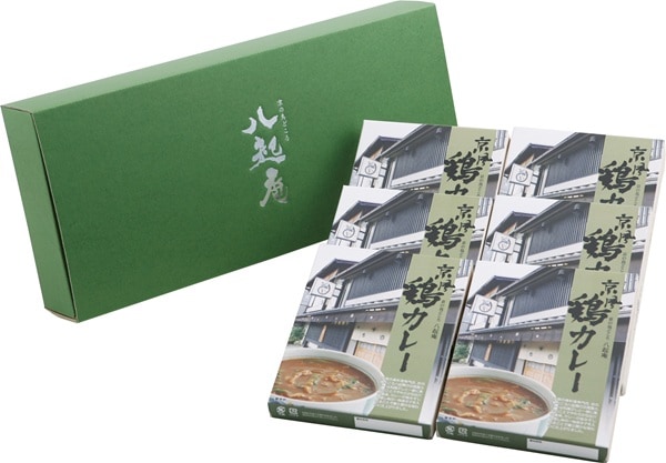 京の鶏どころ八起庵 京風鶏カレー２３０ｇ×６食セット HK-6