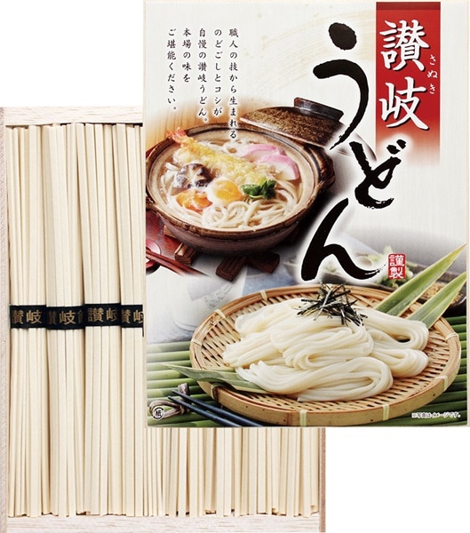 讃岐うどん（木箱入り） RUH-10（送料別）