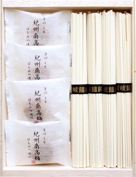 紀州南高梅・讃岐うどん詰合せ RUU-100（送料別）