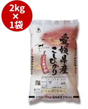【限定クーポン対象商品】◆【産地取り寄せ商品】【新米】【2kg】ひめライス　ＪＡ東宇和こしひかり　2ｋｇ