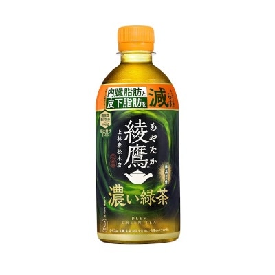 【送料込み※一部地域除く】コカ・コーラ　綾鷹濃い緑茶加温 ４４０ｍｌ まとめ買い(×24)｜4902102152785