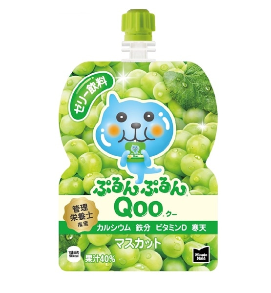 ◆コカ・コーラ ぷるんぷるんクーマスカット125g まとめ買い(×6)|4902102100458