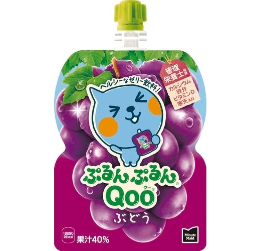 ◆コカ・コーラ ぷるんぷるんクーぶどう125g まとめ買い(×6)|4902102100519