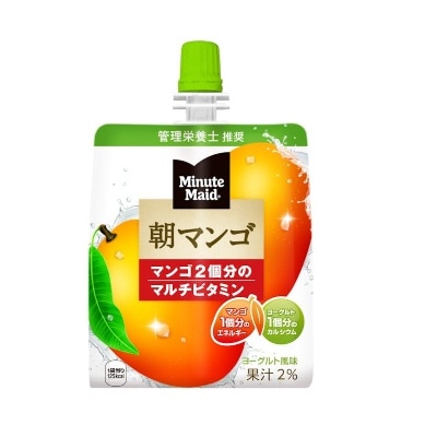 【限定クーポン対象商品】◆コカ・コーラ　ミニッツメイド朝マンゴ１８０Ｇ　まとめ買い(×6)|4902102084673