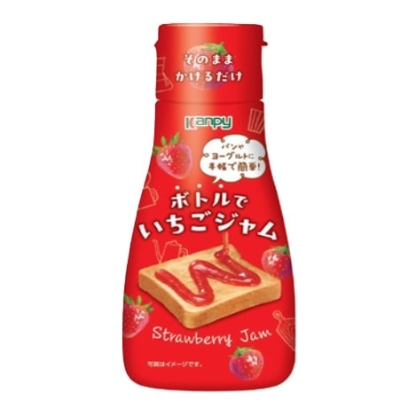 ◆カンピー ボトルでいちごジャム 240g まとめ買い(×6)|4901401207059(tc)(005881)