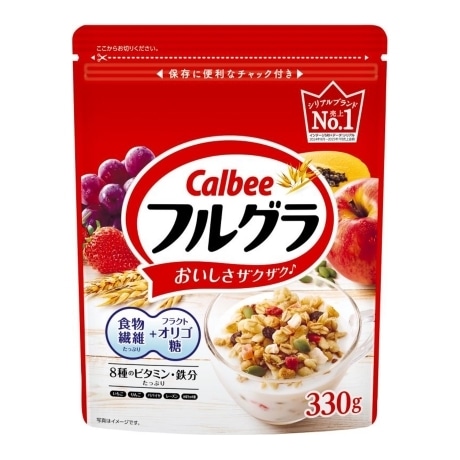 ◆カルビー フルグラ 330g まとめ買い(×8)|4901330749194(tc)(005881)