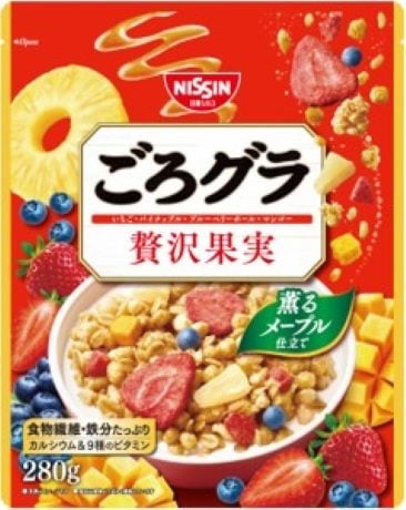 ◆日清シスコ ごろグラ贅沢果実 280g まとめ買い(×8)|4901620160135(tc)(005881)