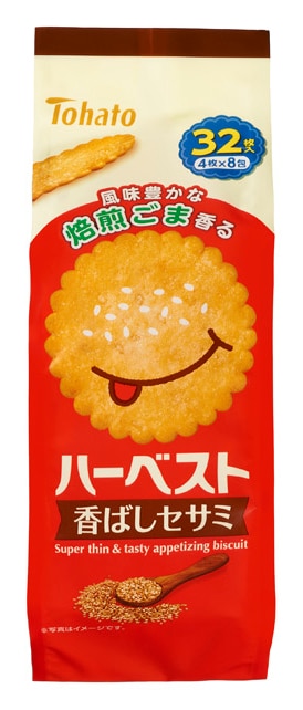 ◆東ハト ハーベスト 香ばしセサミ 32枚入 まとめ買い(×12)|4901940300600(tc)(005893)