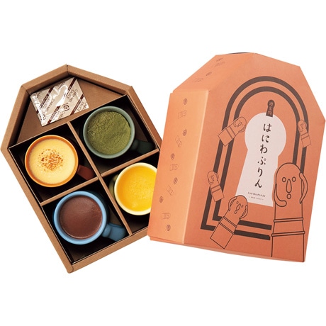 【店頭決済】Pasah はにわぷりんカルテットボックス FQT-REG4