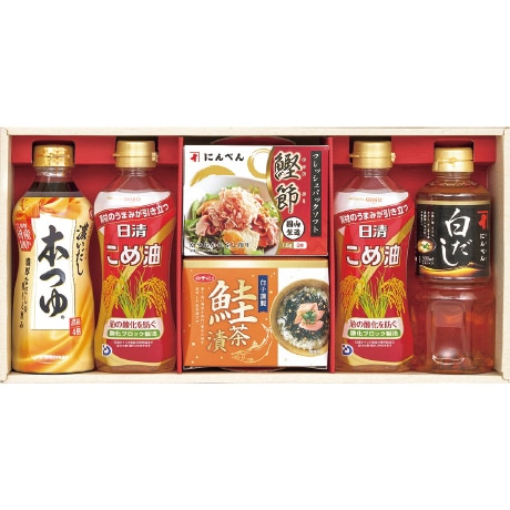 【ネット決済】にんべん＆日清オイルバラエティギフト MAI-30