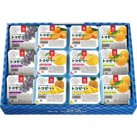 【ネット決済】【マル得】マルヤス食品 フルーツトコゼリーギフトセット 18個入り