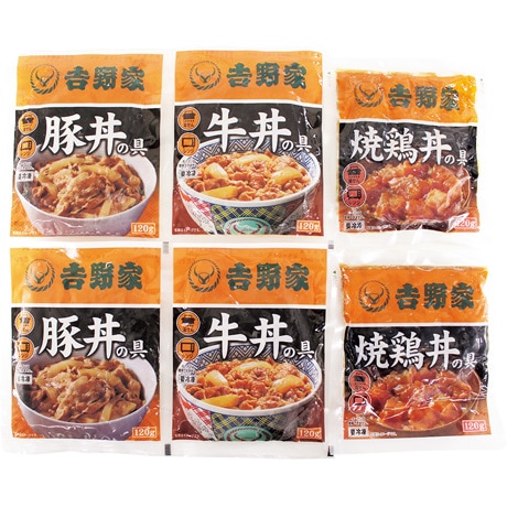 【ネット決済】【マル得】吉野家 いろいろ丼セット YO-6