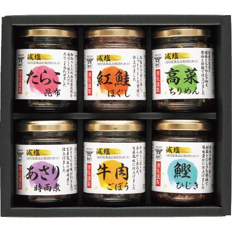 【ネット決済】【マル得】酒悦 減塩佃煮・惣菜詰合せ瓶詰 BG-35
