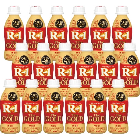 【ネット決済】【マル得】四国明治 明治 健康ヨーグルトギフトR-1ドリンクTHE GOLDセット