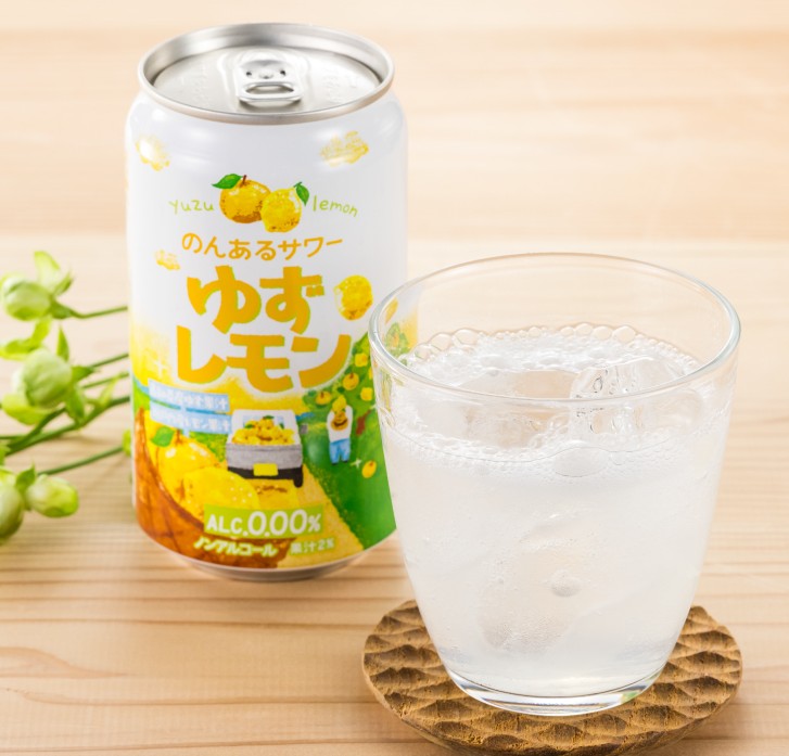 ◆のんあるサワーゆずレモン 350ml まとめ買い(×24)|4942568280110