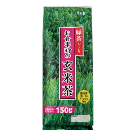 【限定クーポン対象商品】◆寿老園 お食事時の玄米茶 150g まとめ買い(×5)|4901607364600(tc)(007284)